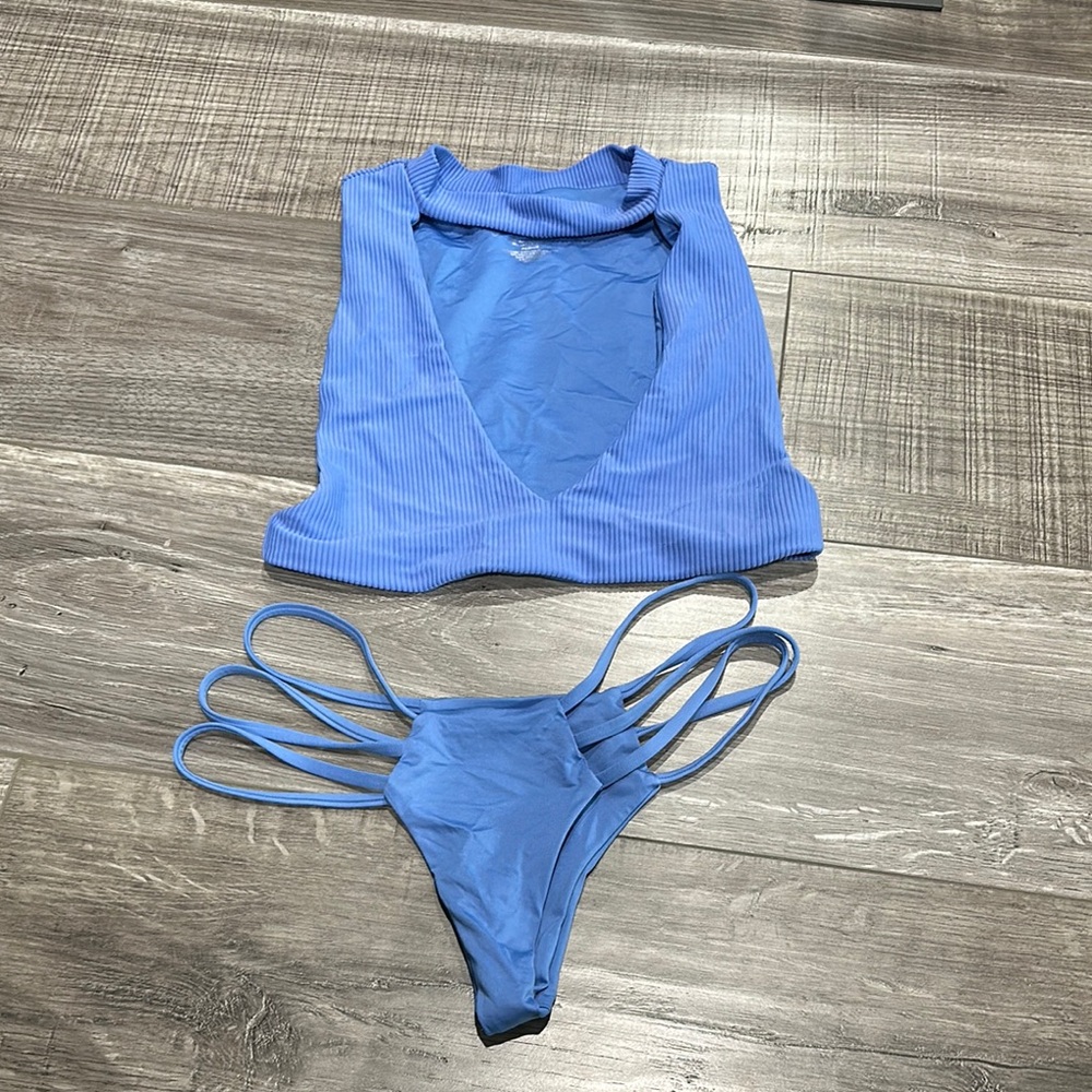 Frankie’s Blue Women's Swim Set